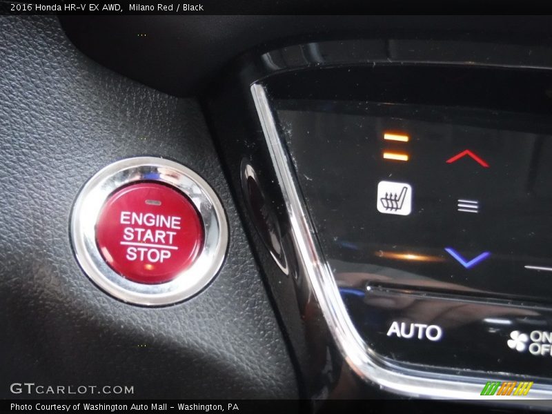 Milano Red / Black 2016 Honda HR-V EX AWD
