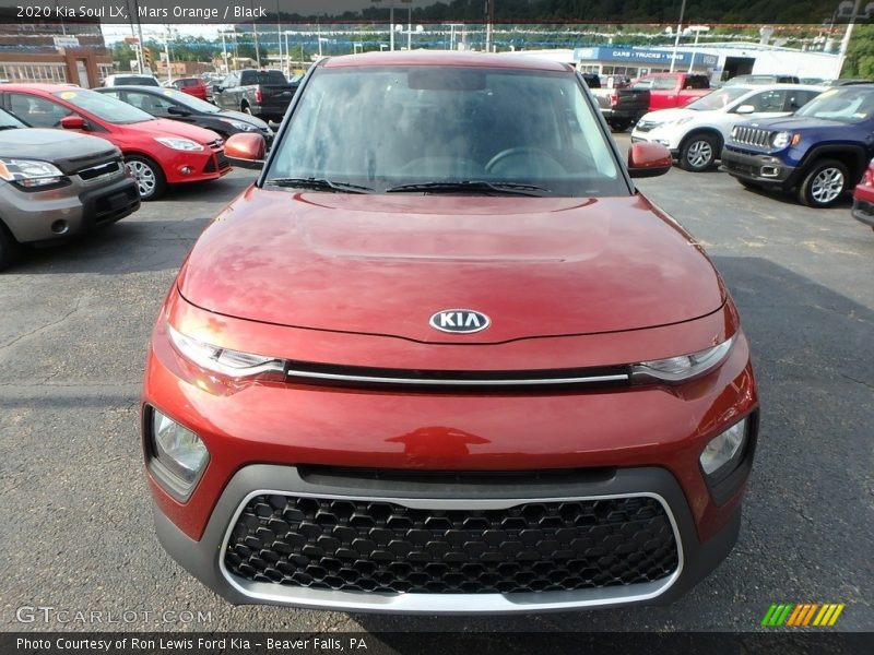 Mars Orange / Black 2020 Kia Soul LX