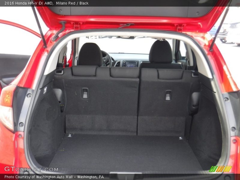 Milano Red / Black 2016 Honda HR-V EX AWD