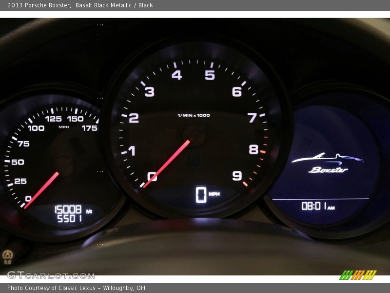  2013 Boxster   Gauges