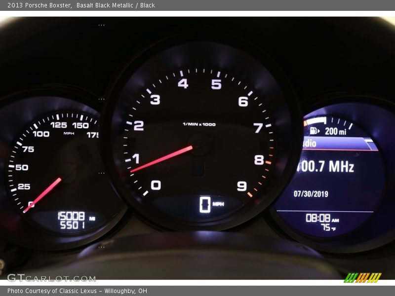  2013 Boxster   Gauges