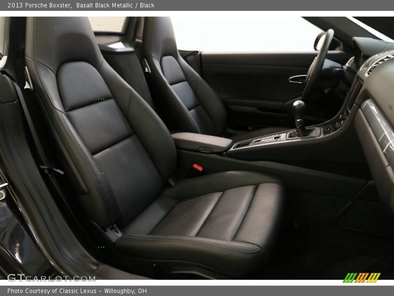 Basalt Black Metallic / Black 2013 Porsche Boxster