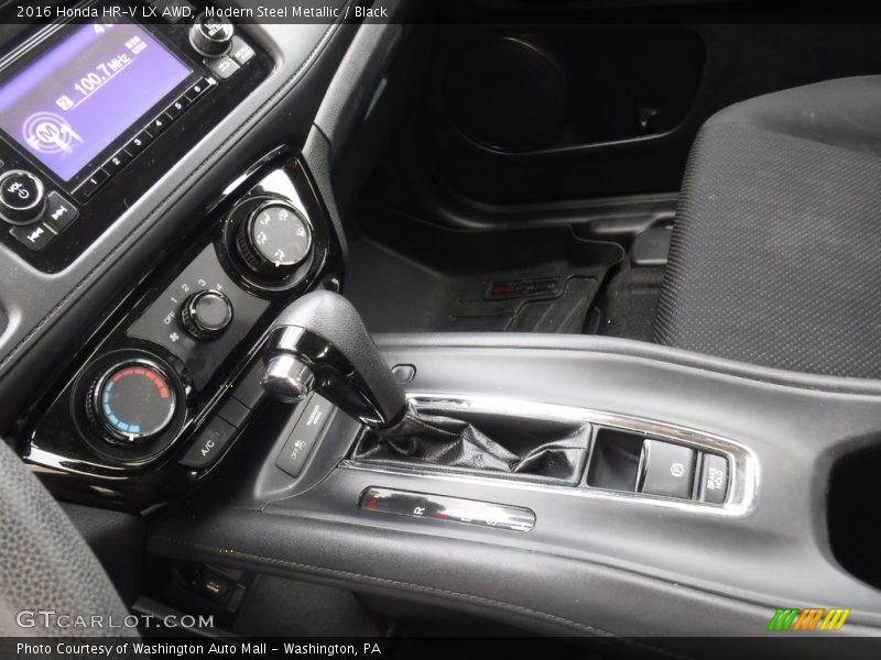 Modern Steel Metallic / Black 2016 Honda HR-V LX AWD