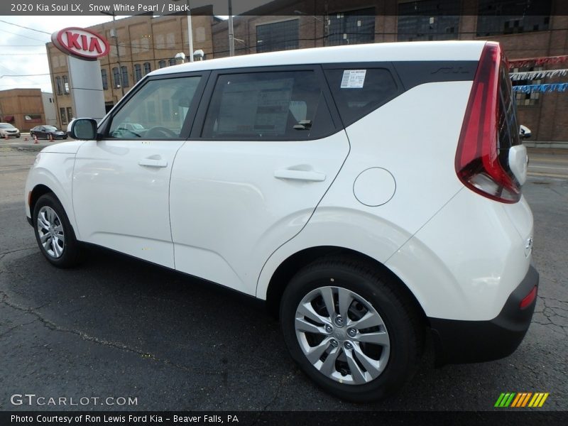 Snow White Pearl / Black 2020 Kia Soul LX