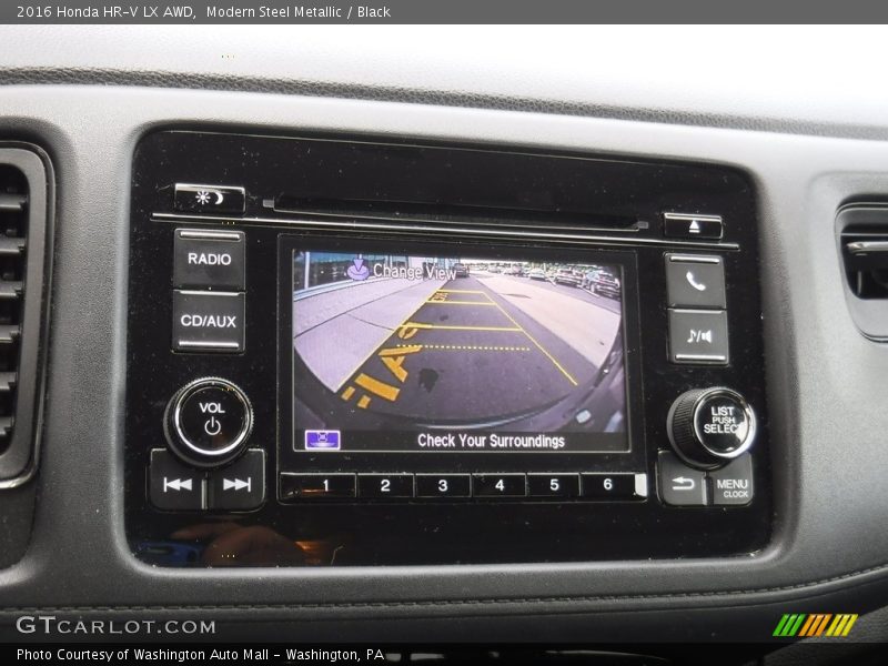 Modern Steel Metallic / Black 2016 Honda HR-V LX AWD