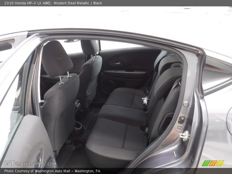 Modern Steel Metallic / Black 2016 Honda HR-V LX AWD