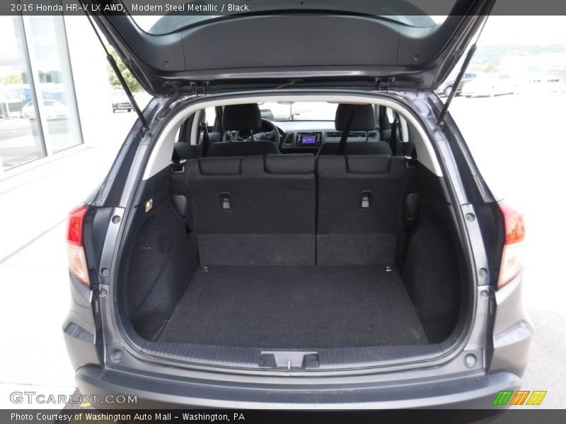 Modern Steel Metallic / Black 2016 Honda HR-V LX AWD