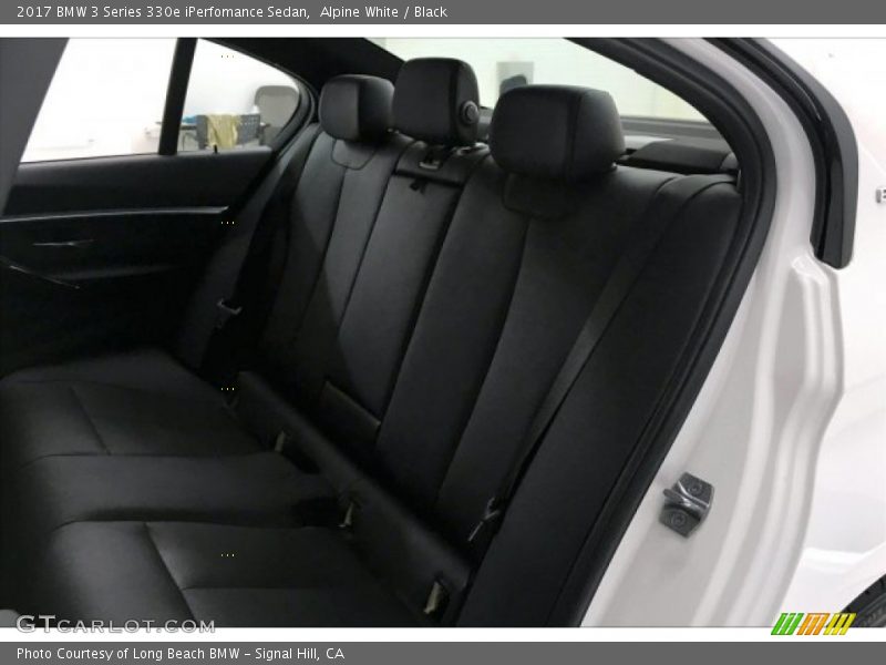 Alpine White / Black 2017 BMW 3 Series 330e iPerfomance Sedan