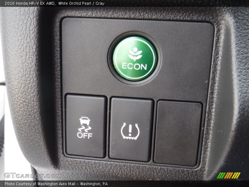 White Orchid Pearl / Gray 2016 Honda HR-V EX AWD