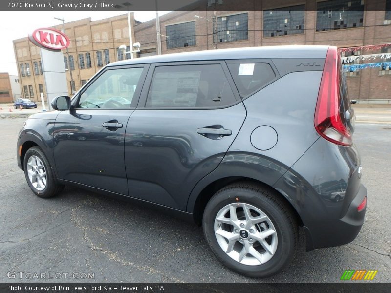 Gravity Gray / Black 2020 Kia Soul S