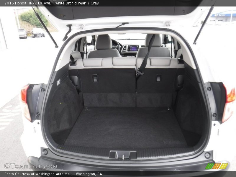 White Orchid Pearl / Gray 2016 Honda HR-V EX AWD