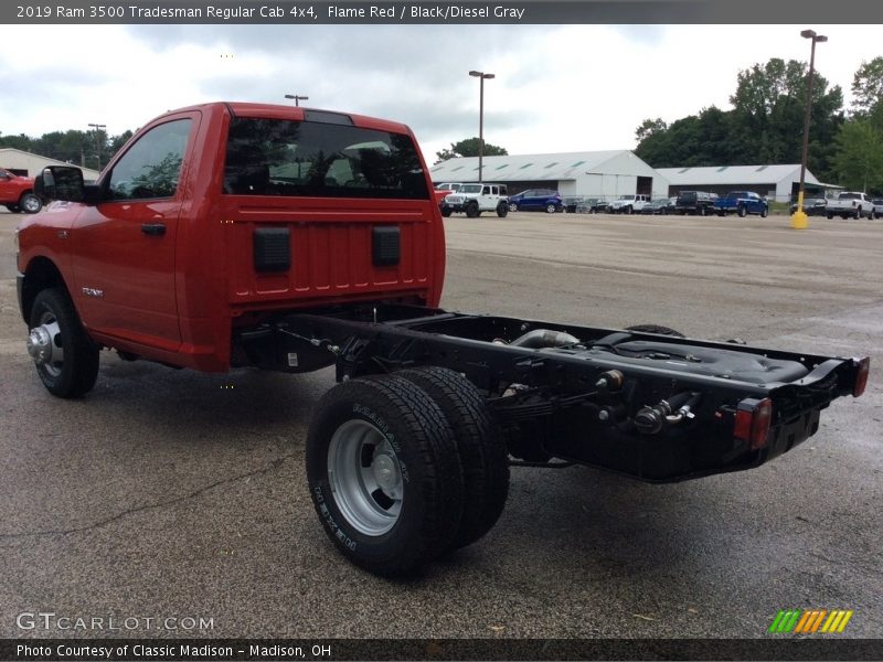 Flame Red / Black/Diesel Gray 2019 Ram 3500 Tradesman Regular Cab 4x4