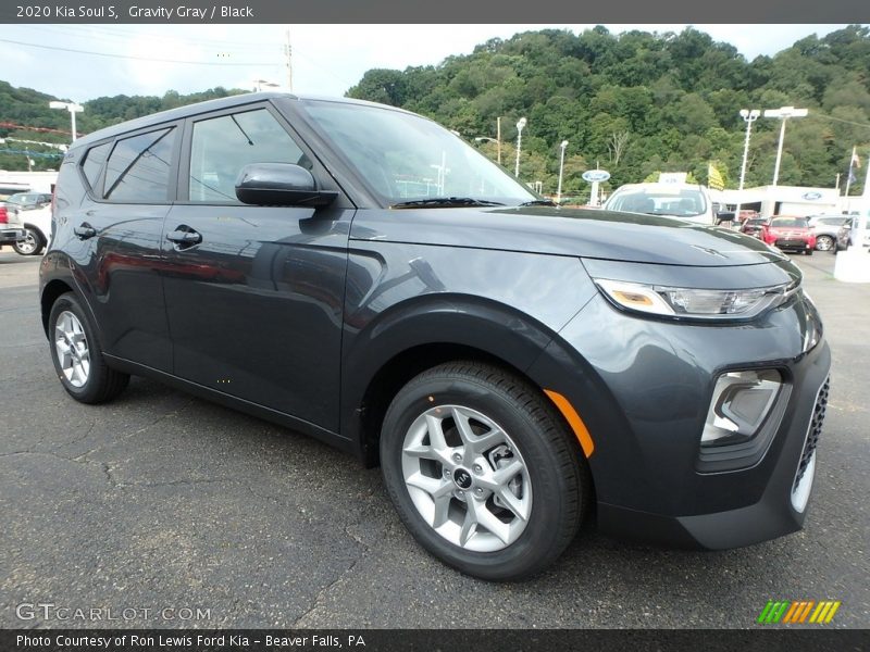 Gravity Gray / Black 2020 Kia Soul S