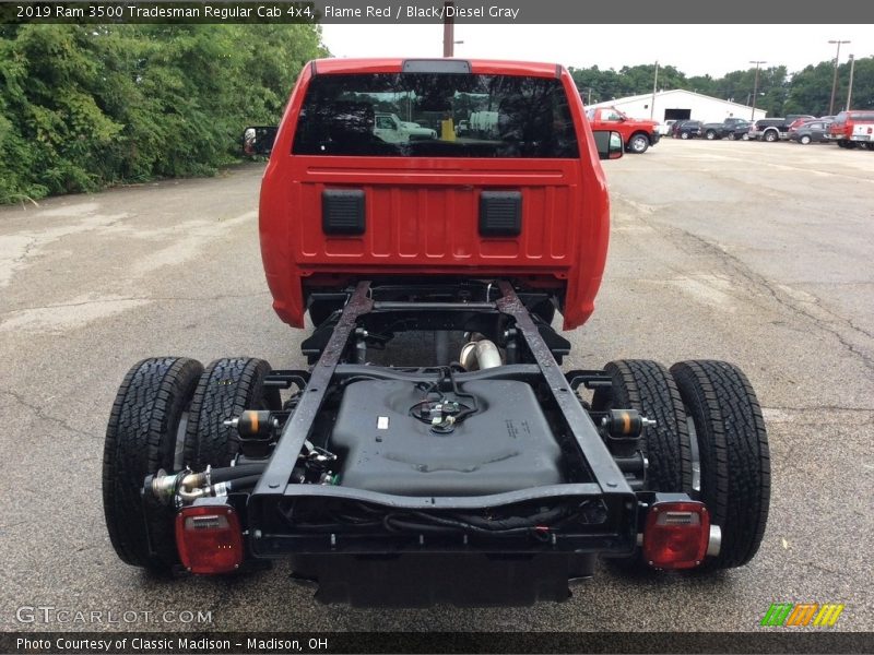 Flame Red / Black/Diesel Gray 2019 Ram 3500 Tradesman Regular Cab 4x4