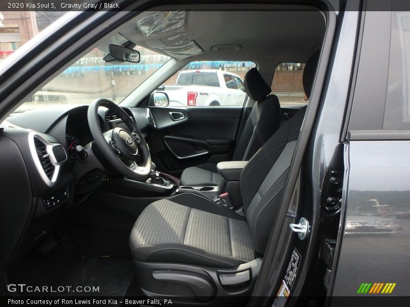 Gravity Gray / Black 2020 Kia Soul S