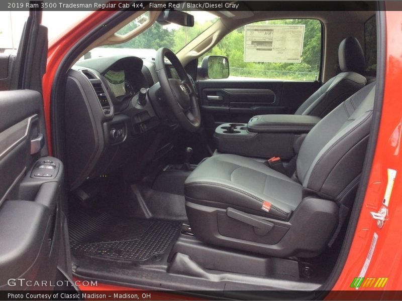 Flame Red / Black/Diesel Gray 2019 Ram 3500 Tradesman Regular Cab 4x4