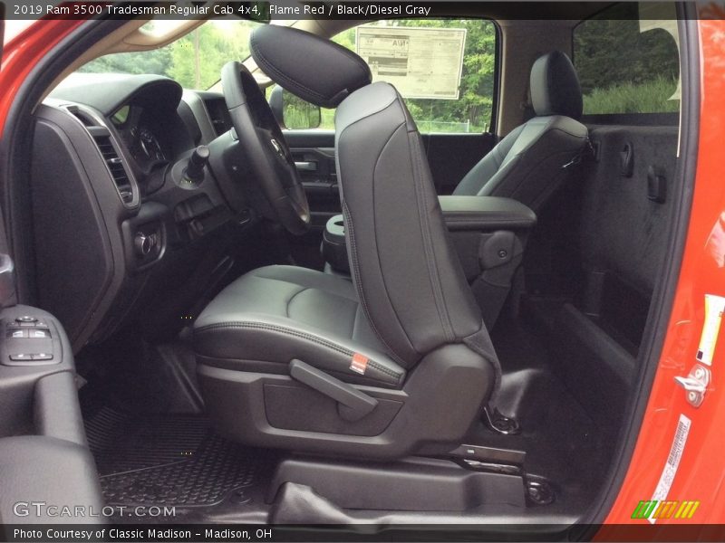 Flame Red / Black/Diesel Gray 2019 Ram 3500 Tradesman Regular Cab 4x4