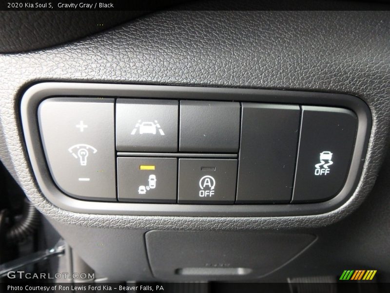 Gravity Gray / Black 2020 Kia Soul S