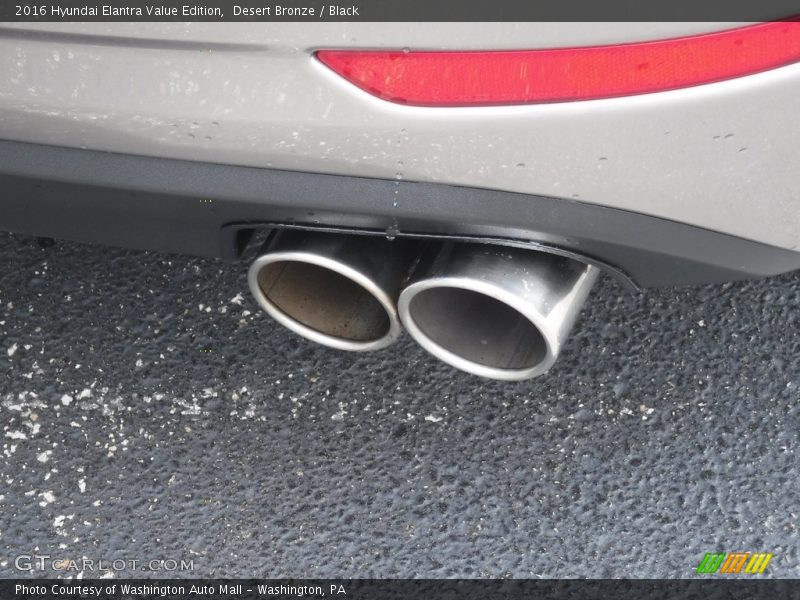 Desert Bronze / Black 2016 Hyundai Elantra Value Edition