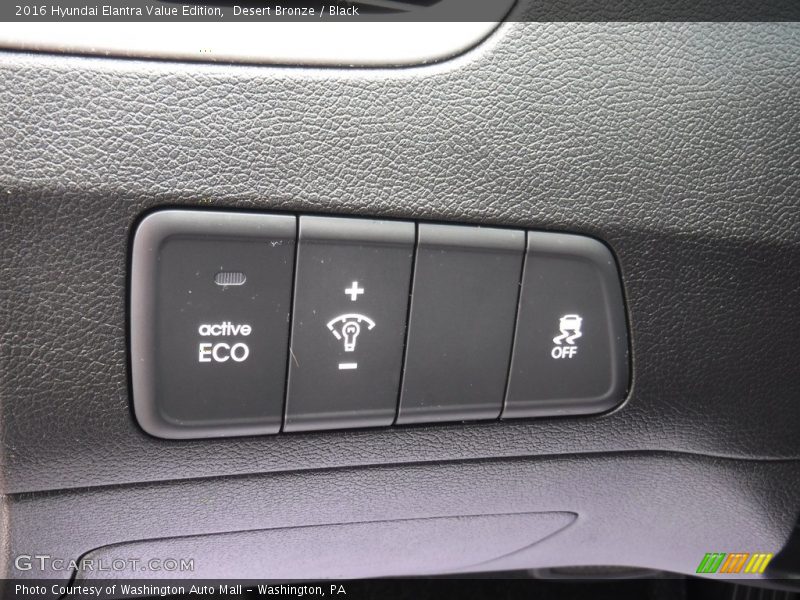 Desert Bronze / Black 2016 Hyundai Elantra Value Edition