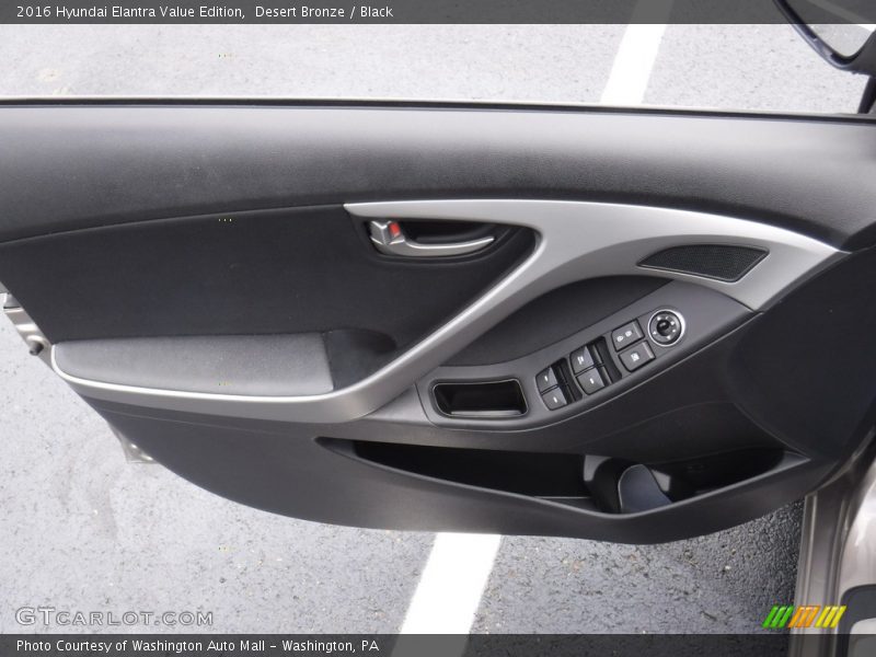 Desert Bronze / Black 2016 Hyundai Elantra Value Edition