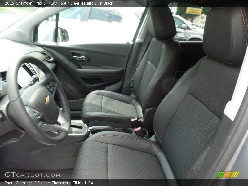 Satin Steel Metallic / Jet Black 2019 Chevrolet Trax LT AWD