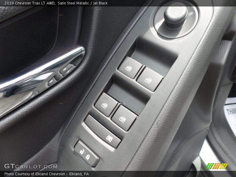 Satin Steel Metallic / Jet Black 2019 Chevrolet Trax LT AWD