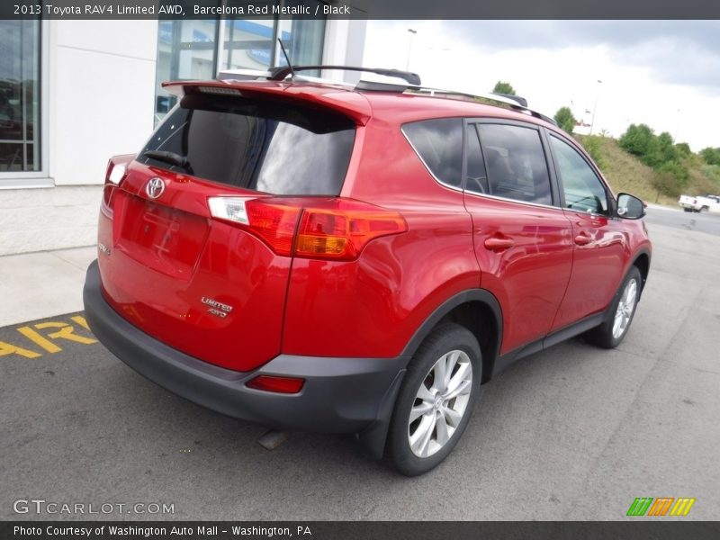 Barcelona Red Metallic / Black 2013 Toyota RAV4 Limited AWD