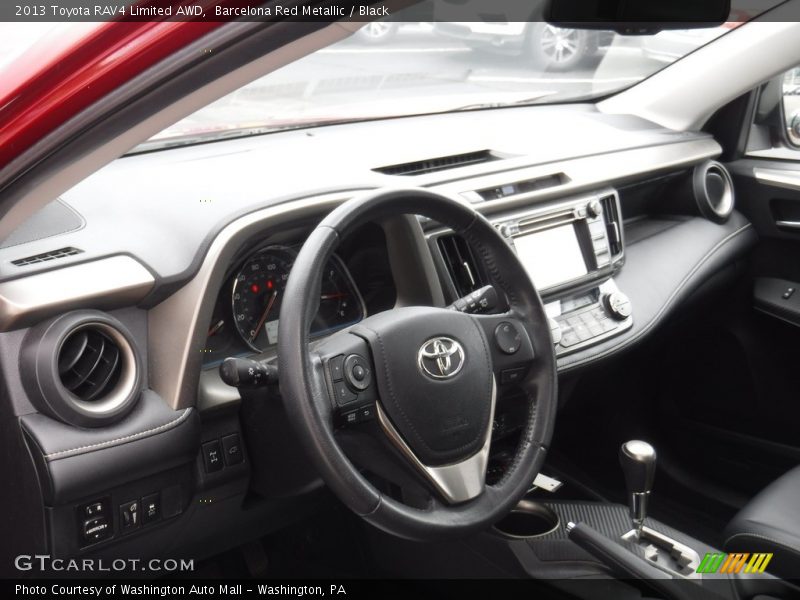 Barcelona Red Metallic / Black 2013 Toyota RAV4 Limited AWD