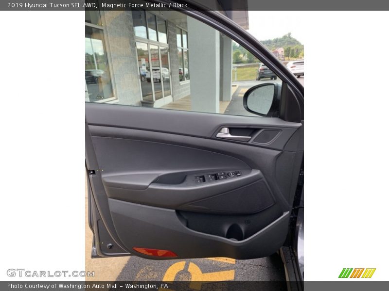 Magnetic Force Metallic / Black 2019 Hyundai Tucson SEL AWD