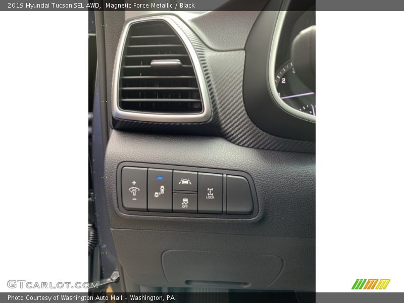 Magnetic Force Metallic / Black 2019 Hyundai Tucson SEL AWD