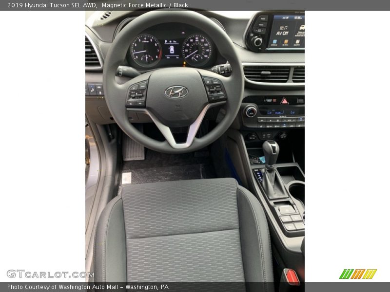 Magnetic Force Metallic / Black 2019 Hyundai Tucson SEL AWD