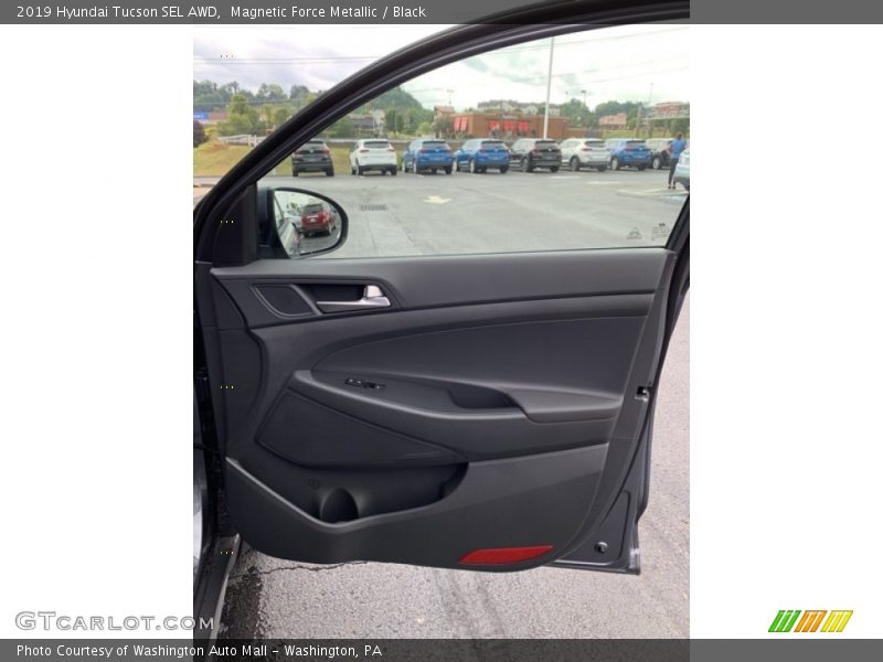 Magnetic Force Metallic / Black 2019 Hyundai Tucson SEL AWD