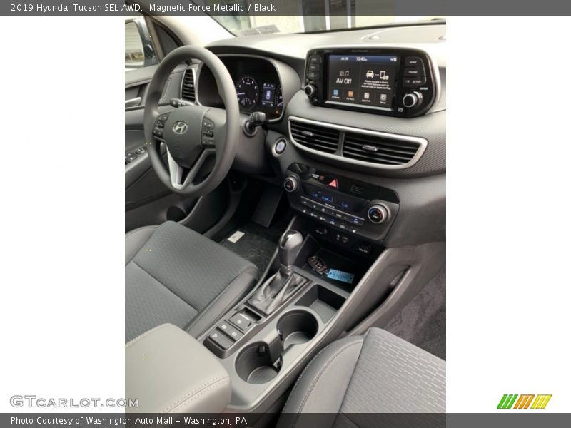 Magnetic Force Metallic / Black 2019 Hyundai Tucson SEL AWD