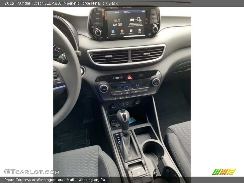 Magnetic Force Metallic / Black 2019 Hyundai Tucson SEL AWD