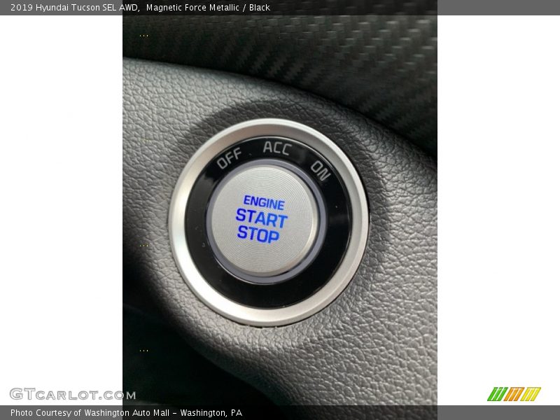 Magnetic Force Metallic / Black 2019 Hyundai Tucson SEL AWD