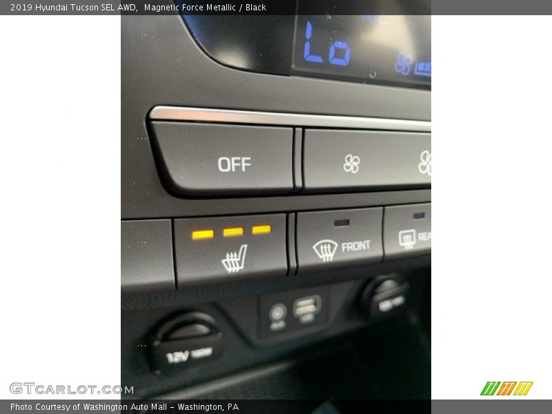 Magnetic Force Metallic / Black 2019 Hyundai Tucson SEL AWD