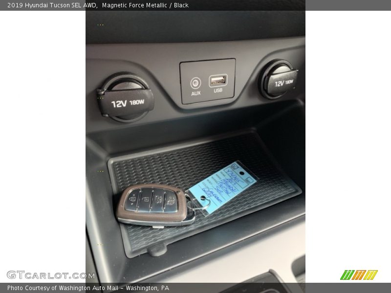 Magnetic Force Metallic / Black 2019 Hyundai Tucson SEL AWD
