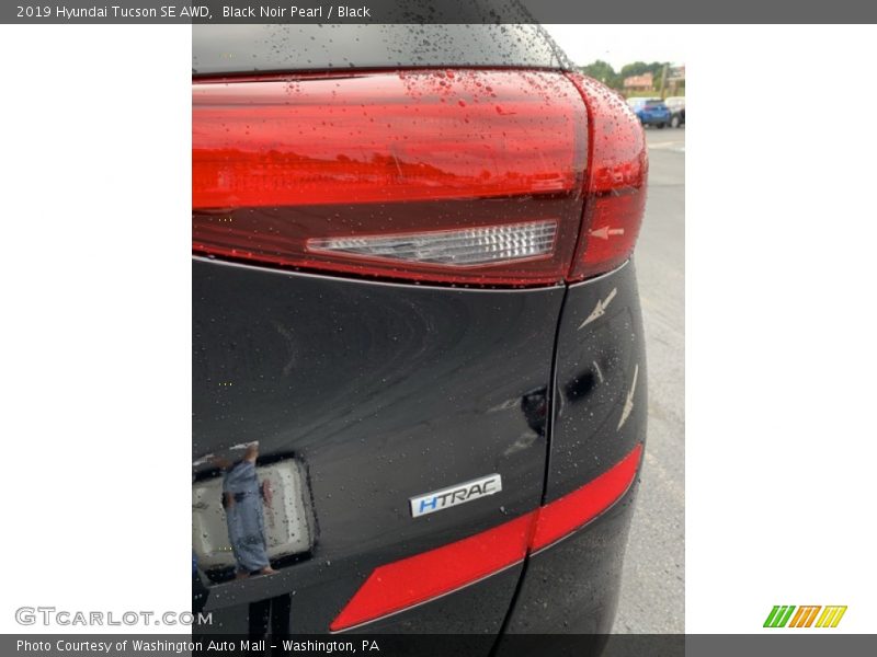 Black Noir Pearl / Black 2019 Hyundai Tucson SE AWD