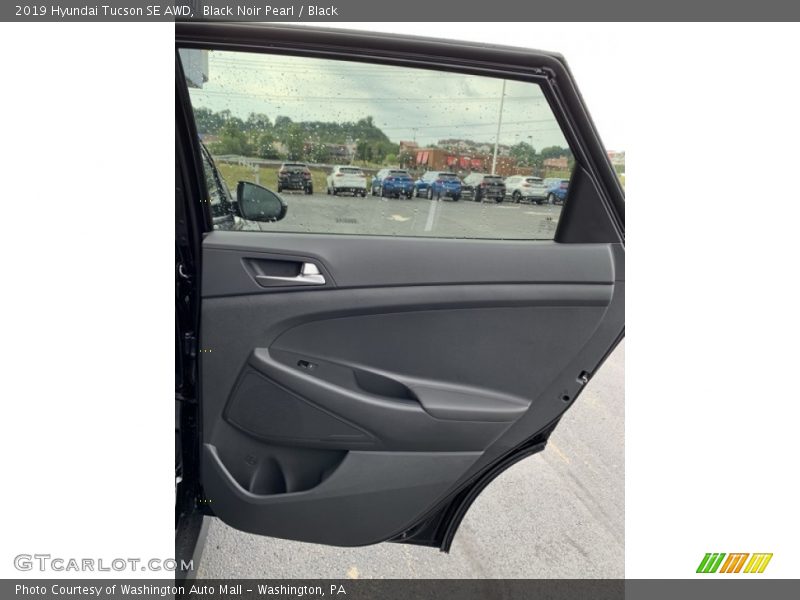 Black Noir Pearl / Black 2019 Hyundai Tucson SE AWD