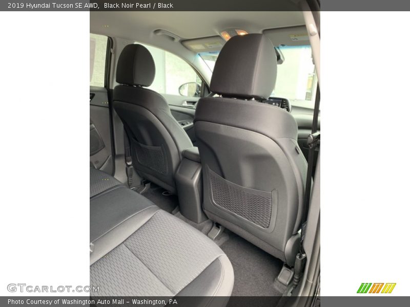 Black Noir Pearl / Black 2019 Hyundai Tucson SE AWD