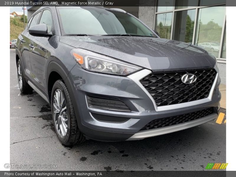 Magnetic Force Metallic / Gray 2019 Hyundai Tucson SEL AWD