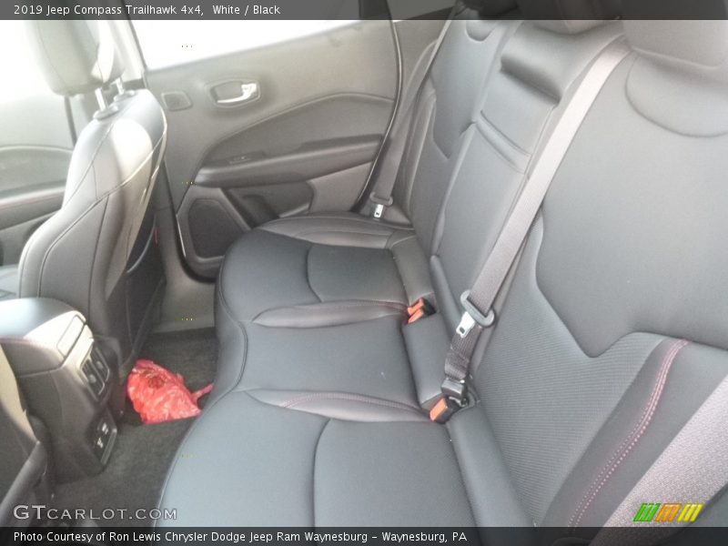 White / Black 2019 Jeep Compass Trailhawk 4x4