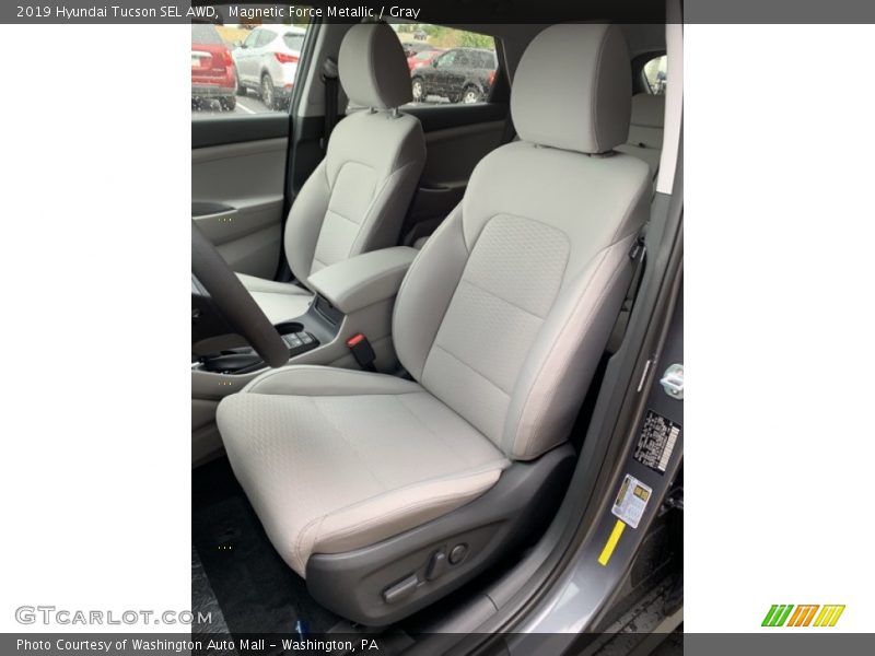 Magnetic Force Metallic / Gray 2019 Hyundai Tucson SEL AWD