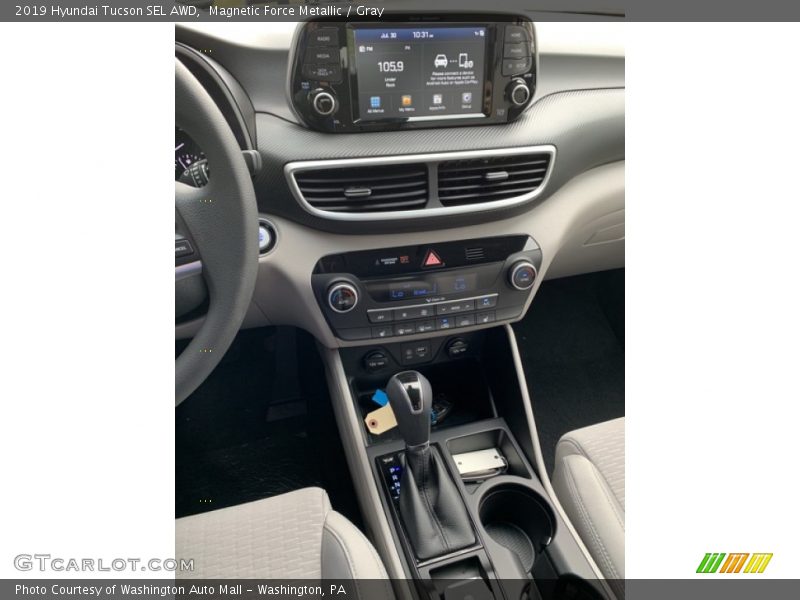Magnetic Force Metallic / Gray 2019 Hyundai Tucson SEL AWD