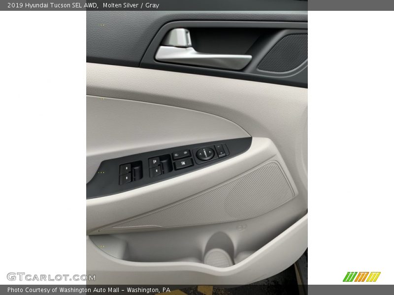Molten Silver / Gray 2019 Hyundai Tucson SEL AWD