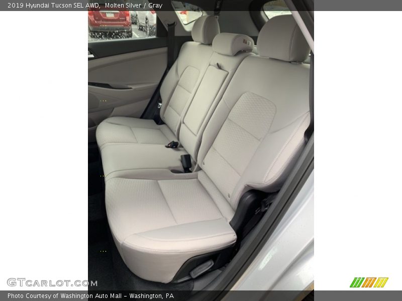 Molten Silver / Gray 2019 Hyundai Tucson SEL AWD