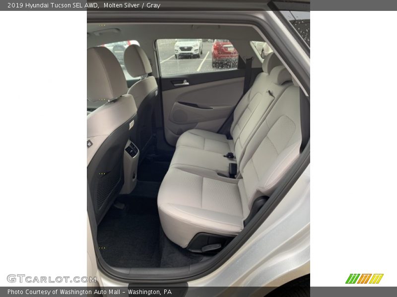 Molten Silver / Gray 2019 Hyundai Tucson SEL AWD