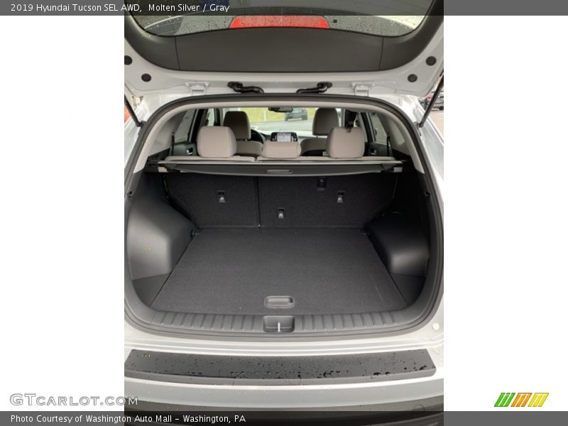 Molten Silver / Gray 2019 Hyundai Tucson SEL AWD