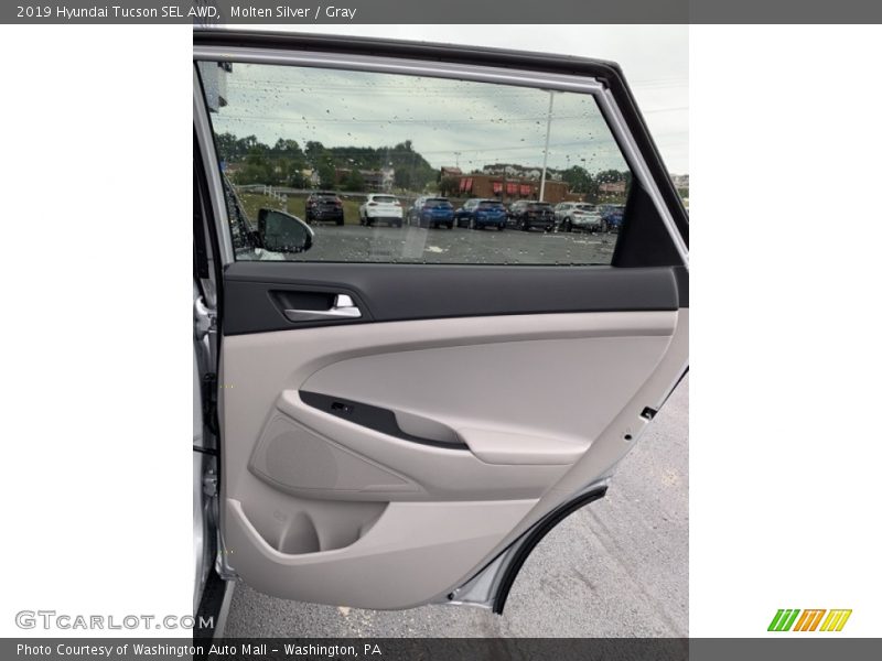 Molten Silver / Gray 2019 Hyundai Tucson SEL AWD